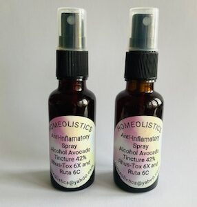 Anti-inflammatory spray